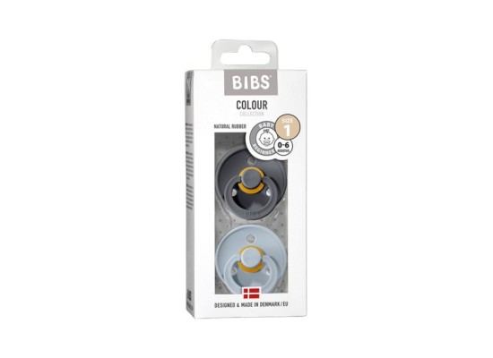 2er-Pack Colour Schnuller Latex, 0-6M