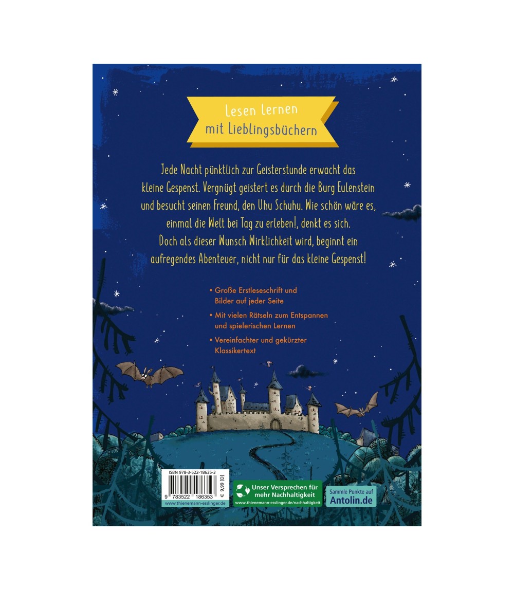 Kleine Lesehelden Das kleine Gespenst