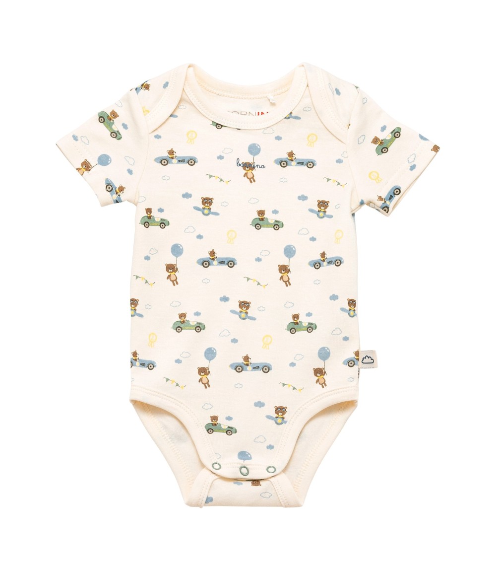 3er-Pack Bodys kurzarm On the road