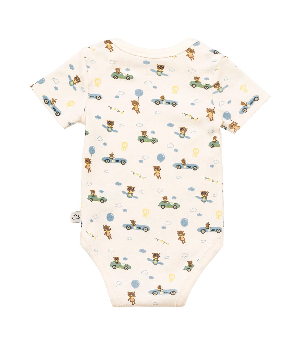 3er-Pack Bodys kurzarm On the road