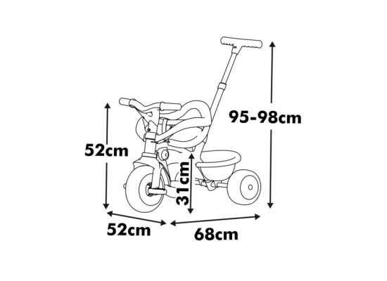 Dreirad Be Move Komfort