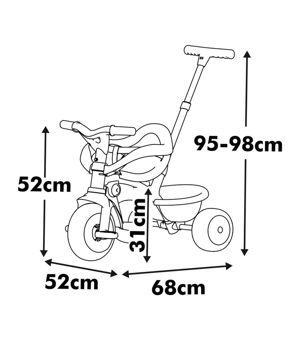 Dreirad Be Move Komfort