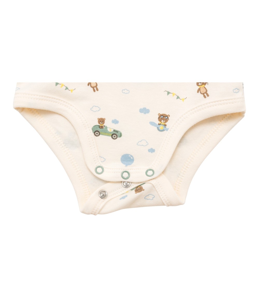 3er-Pack Bodys kurzarm On the road