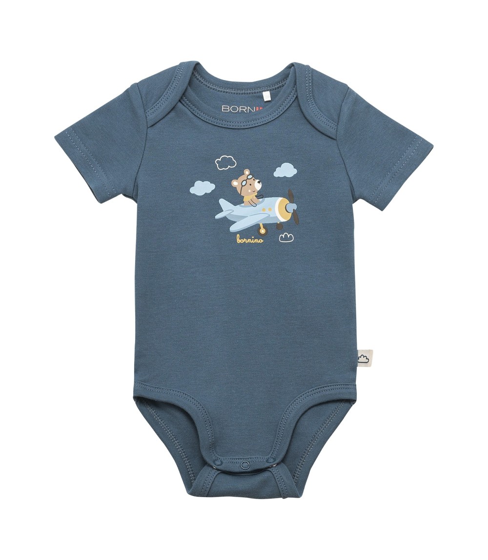 3er-Pack Bodys kurzarm On the road