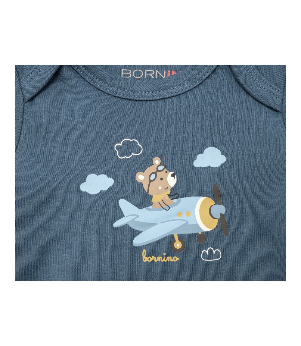 3er-Pack Bodys kurzarm On the road