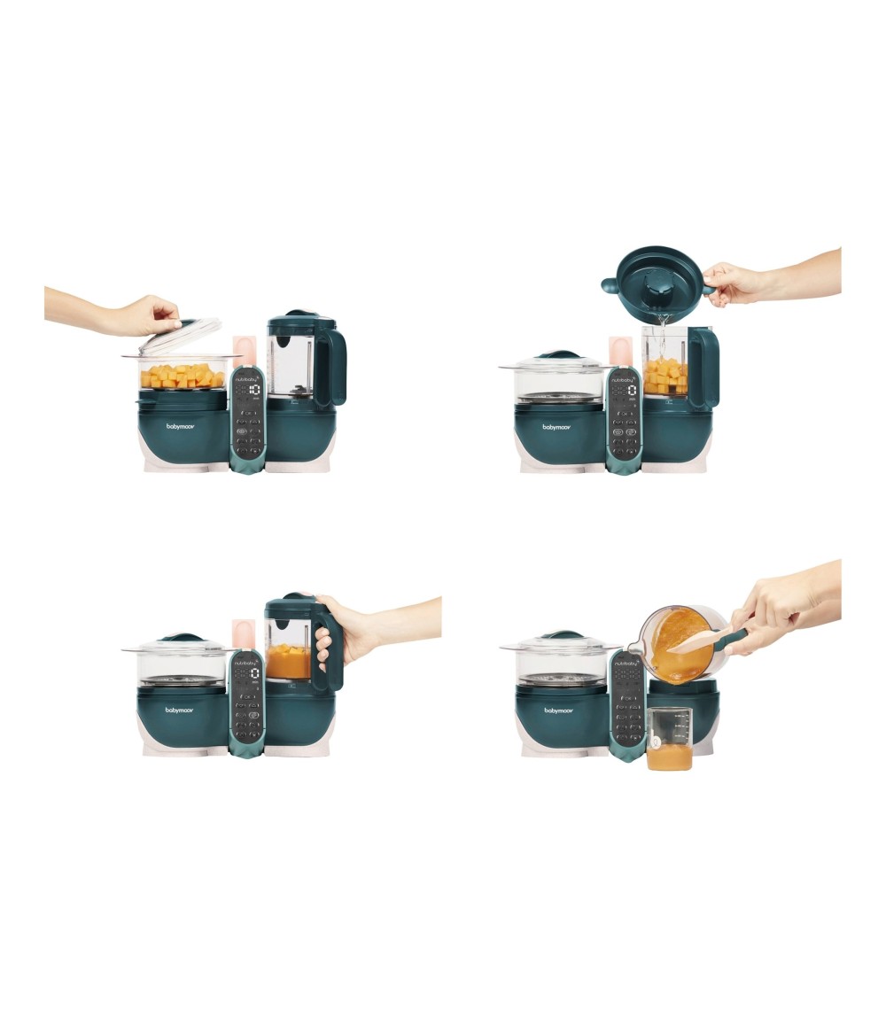Babynahrungszubereiter und Sterilisator NutribabyPlus