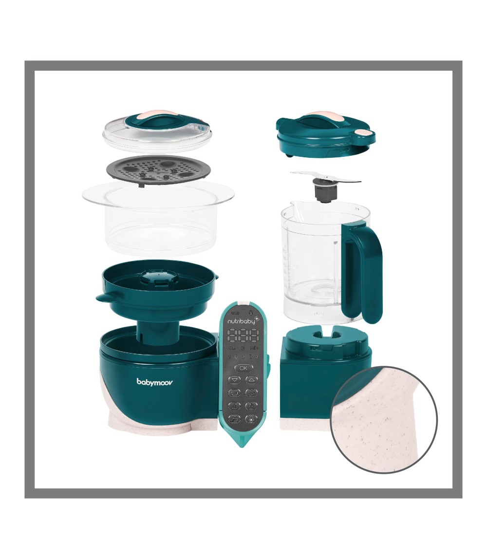 Babynahrungszubereiter und Sterilisator NutribabyPlus