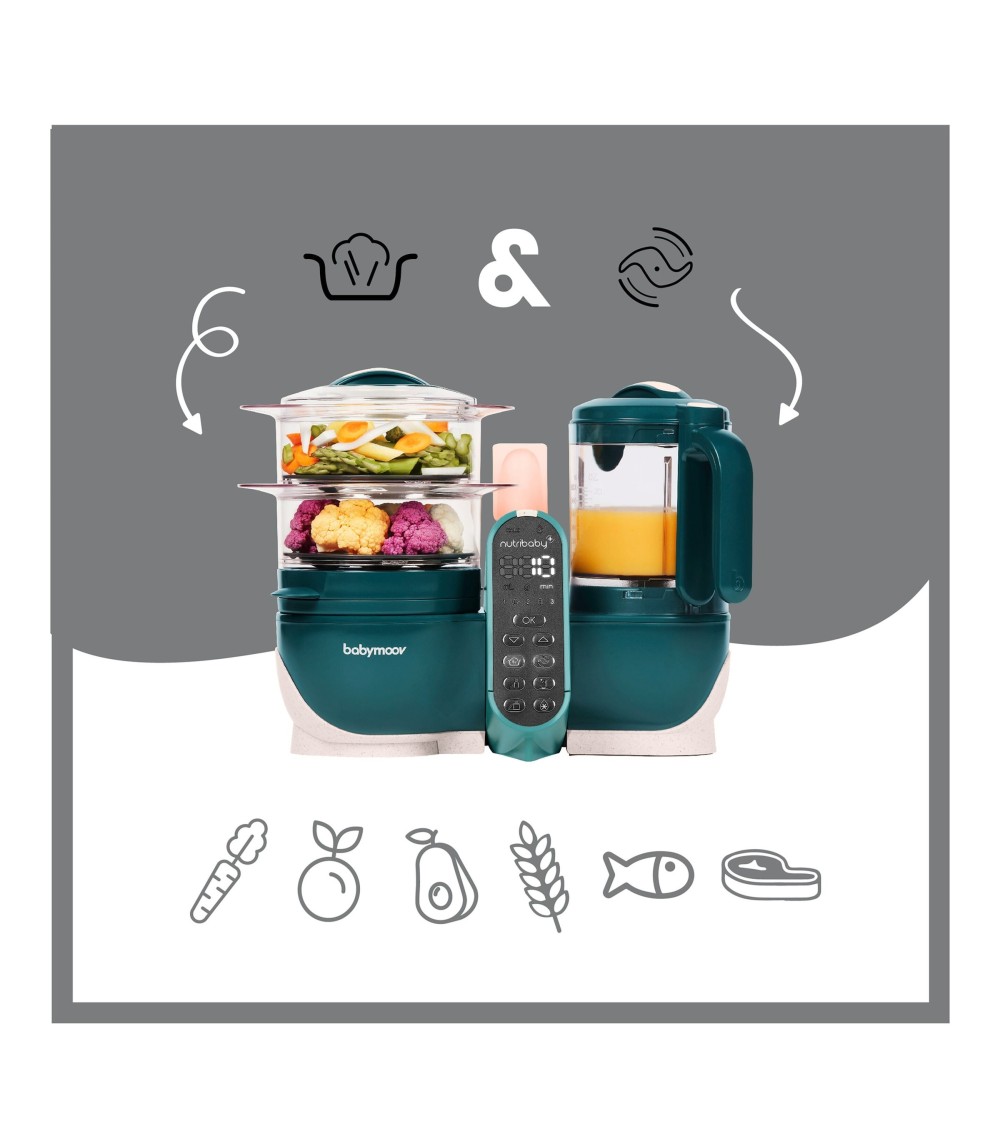 Babynahrungszubereiter und Sterilisator NutribabyPlus