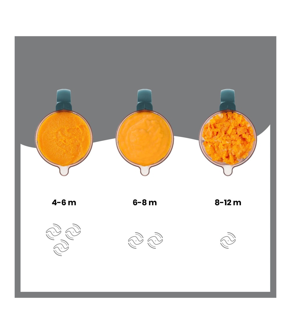 Babynahrungszubereiter und Sterilisator NutribabyPlus