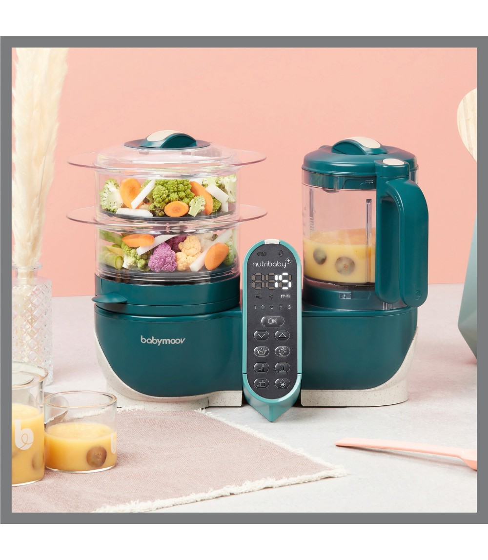 Babynahrungszubereiter und Sterilisator NutribabyPlus