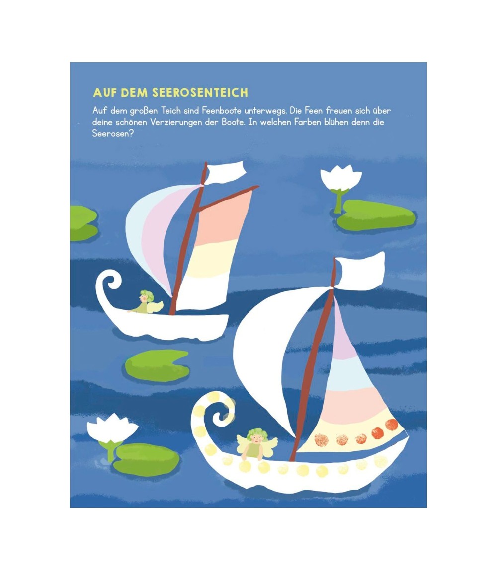 Malbuch Meine allerersten Fingerstempel - Feen und Einhörner