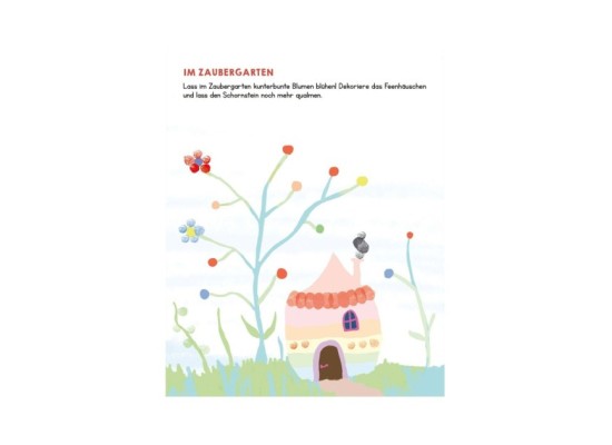 Malbuch Meine allerersten Fingerstempel - Feen und Einhörner