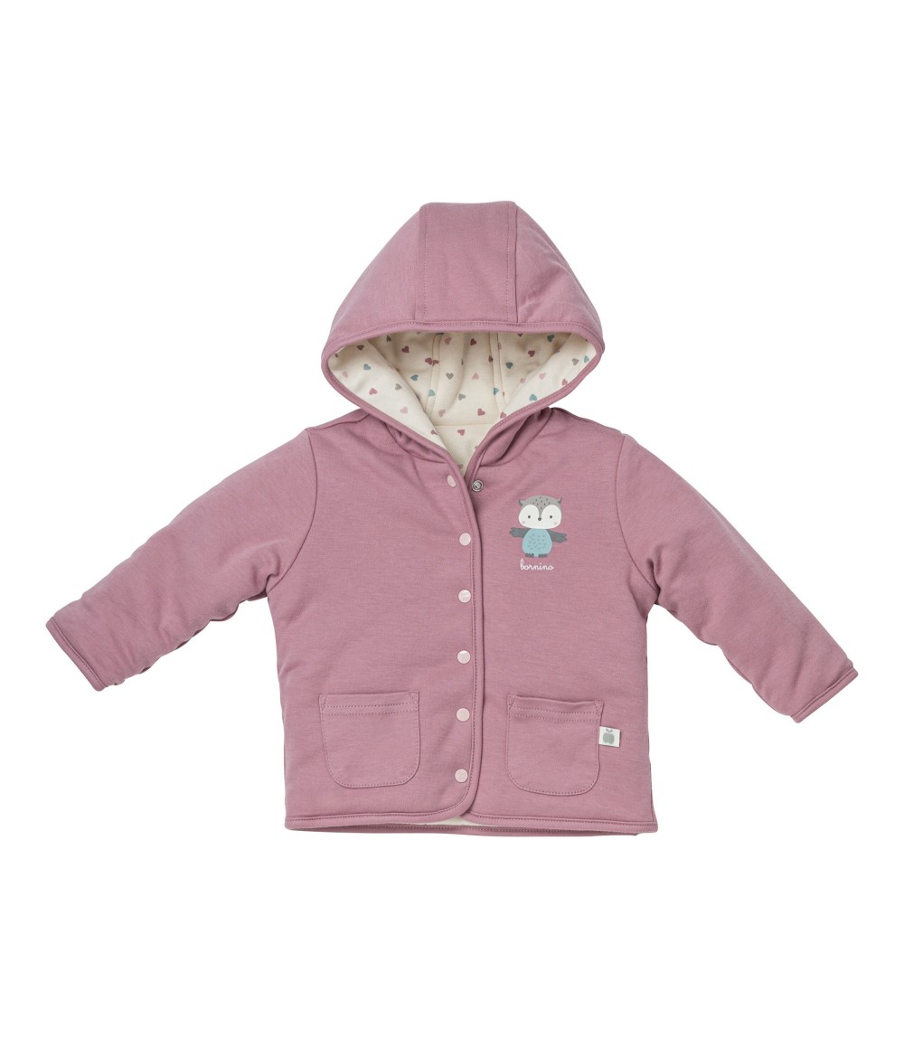 Wendejacke Herzen Eule