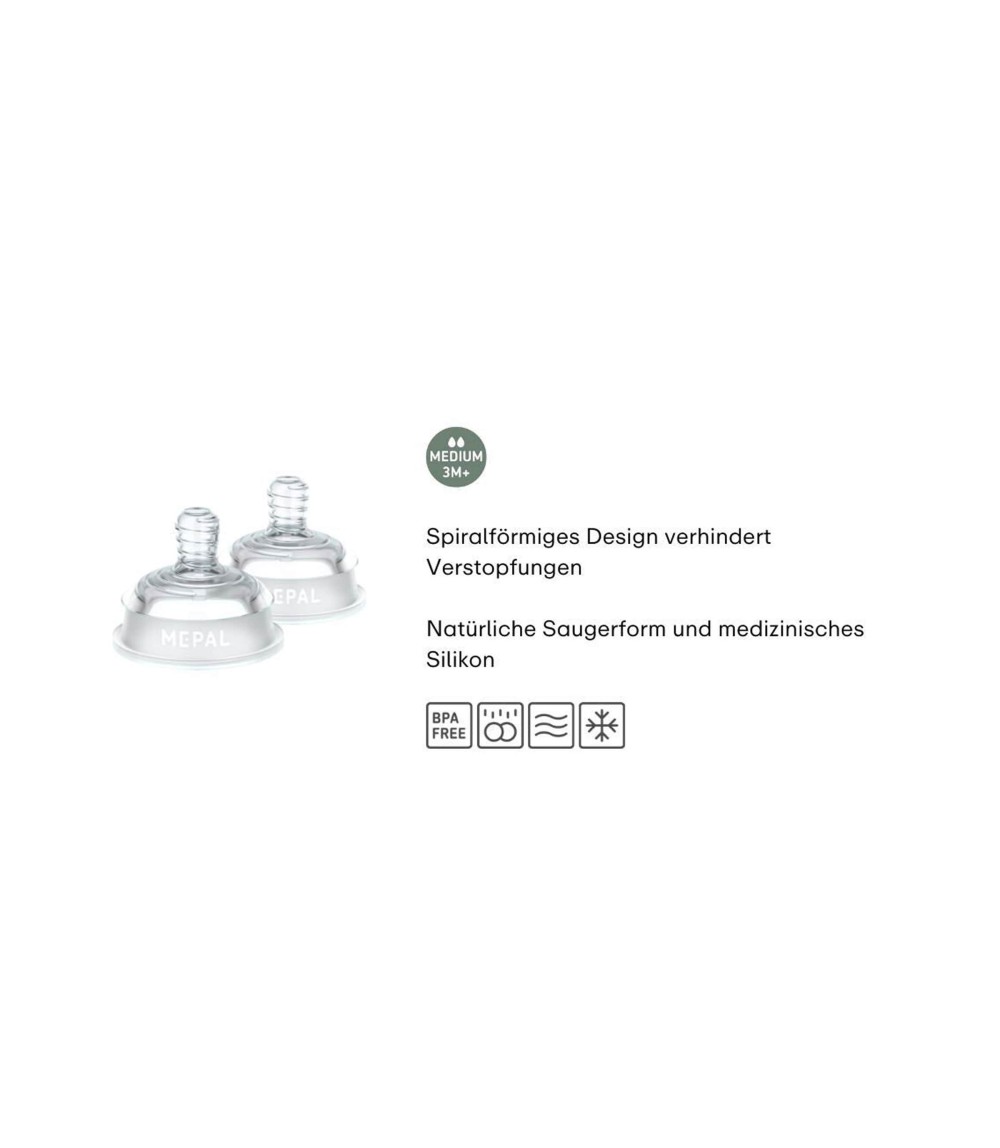 2-er Pack Trinksauger, ab 3 M