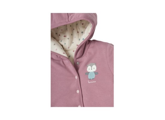 Wendejacke Herzen Eule