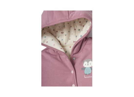 Wendejacke Herzen Eule