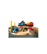 Steinverlade Set, Straßen & Schienen