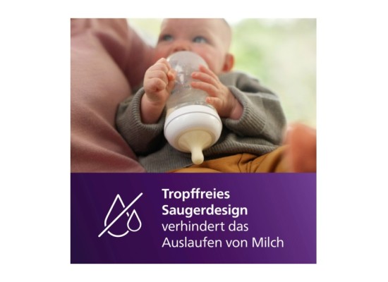 2er-Pack Natural Response Sauger, Silikon, Stufe 5, ab 6M