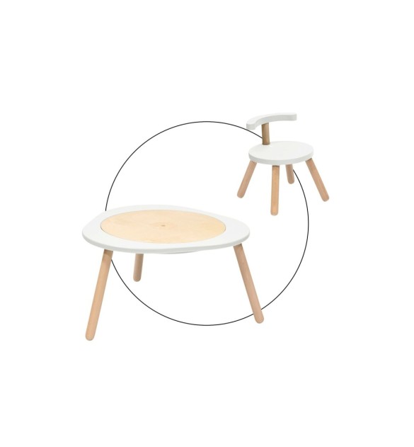 Multifunktionstisch V2 inkl. Holzstuhl