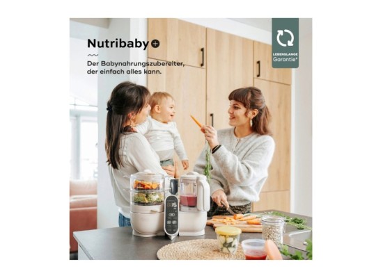 Babynahrungszubereiter und Sterilisator NutribabyPlus