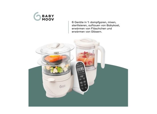 Babynahrungszubereiter und Sterilisator NutribabyPlus