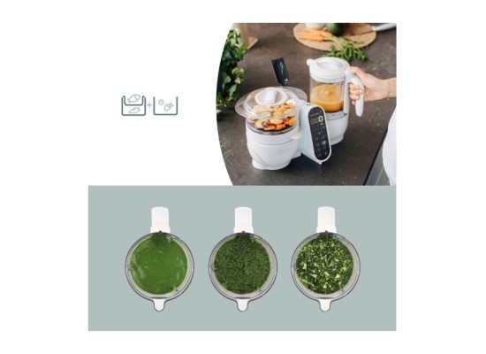 Babynahrungszubereiter und Sterilisator NutribabyPlus