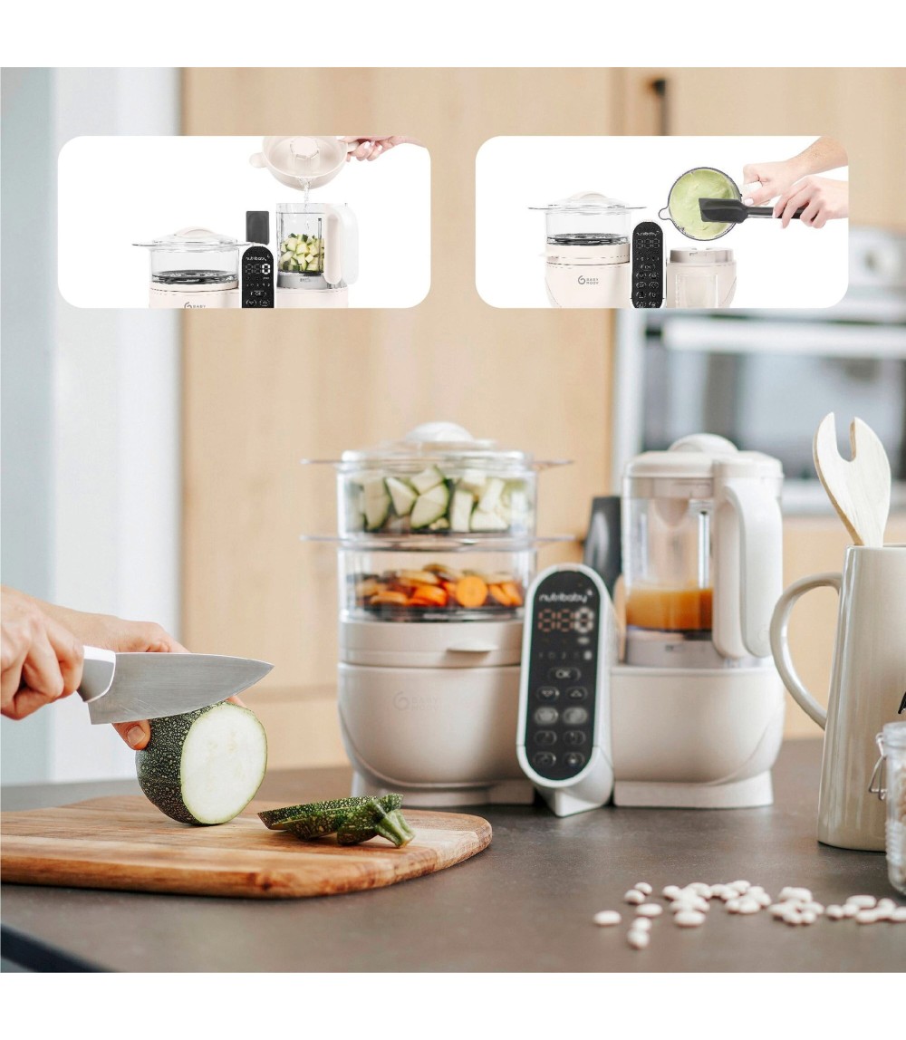 Babynahrungszubereiter und Sterilisator NutribabyPlus