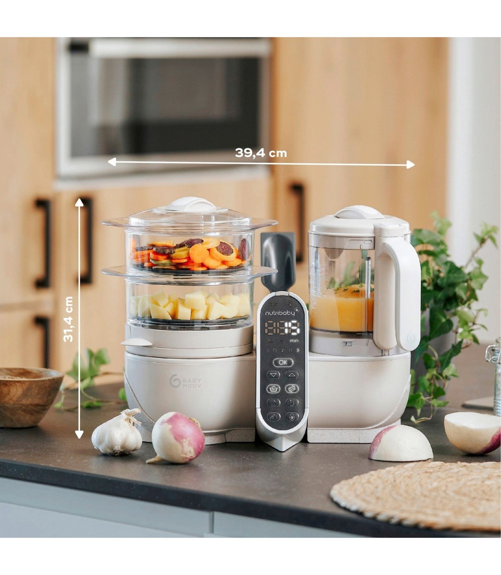 Babynahrungszubereiter und Sterilisator NutribabyPlus