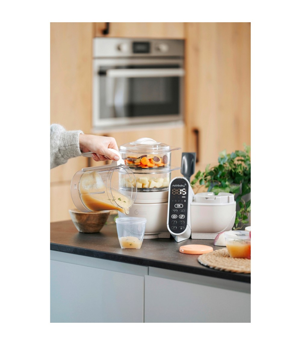 Babynahrungszubereiter und Sterilisator NutribabyPlus