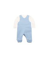 2-tlg. Set Latzhose mit Shirt Kugelfisch