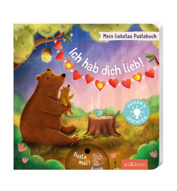 Mein liebstes Pustebuch - Ich hab dich lieb!