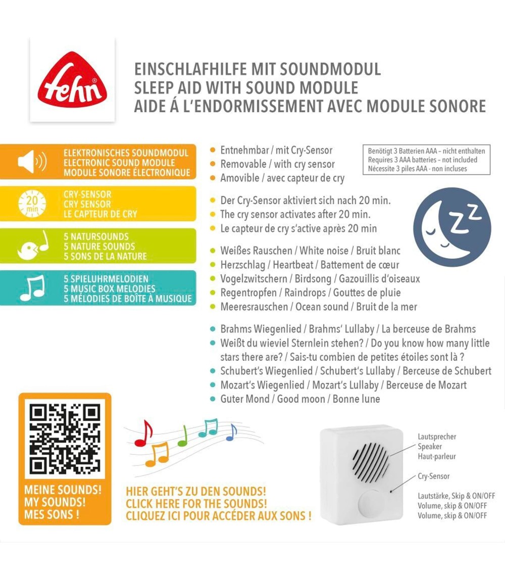 Einschlafhilfe Faultier 27cm