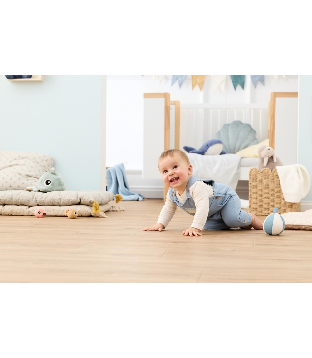 2-tlg. Set Latzhose mit Shirt Kugelfisch