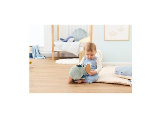 2-tlg. Set Latzhose mit Shirt Kugelfisch