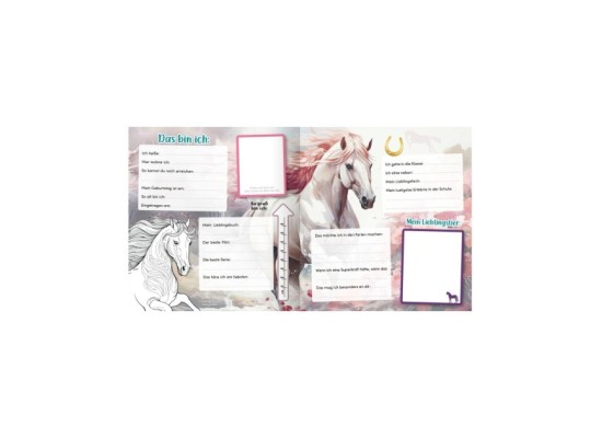 Freundebuch Meine Schulfreunde: Pferde