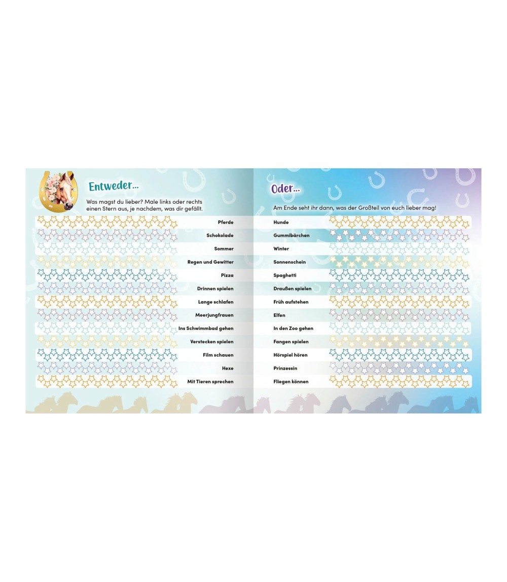 Freundebuch Meine Schulfreunde: Pferde