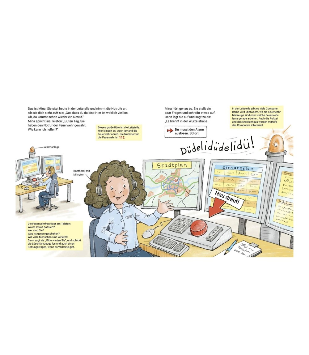 Sachbuch Mach mit - Bei der Feuerwehr