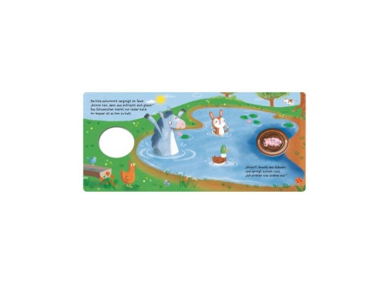 Soundbilderbuch Zieh mal, hör mal: Grunz und platsch - ab in den Matsc