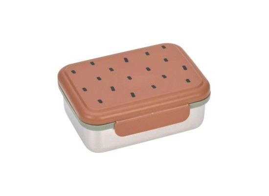 Brotdose Edelstahl Happy Prints