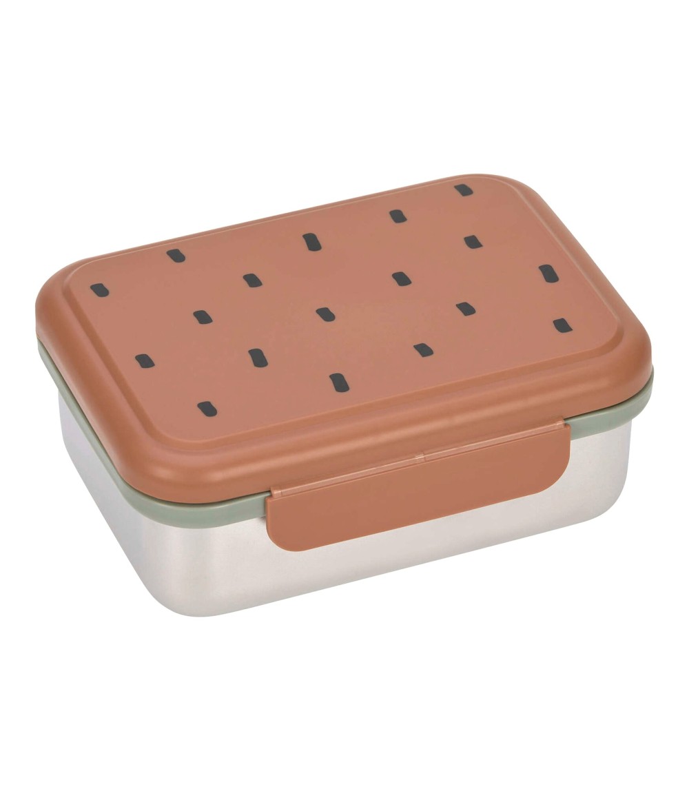 Brotdose Edelstahl Happy Prints