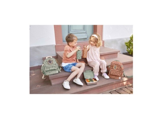 Brotdose Edelstahl Happy Prints