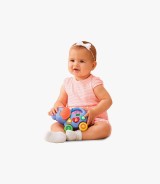 VTech Plastic Push & Play Elephant, Multicolour