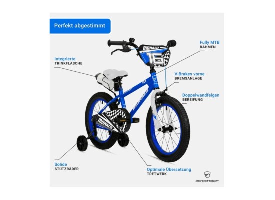 Kinderfahrrad Monaco