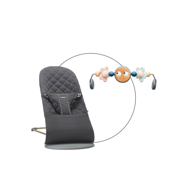 Bundle Babywippe Bliss gewebt inklusive Spielbogen