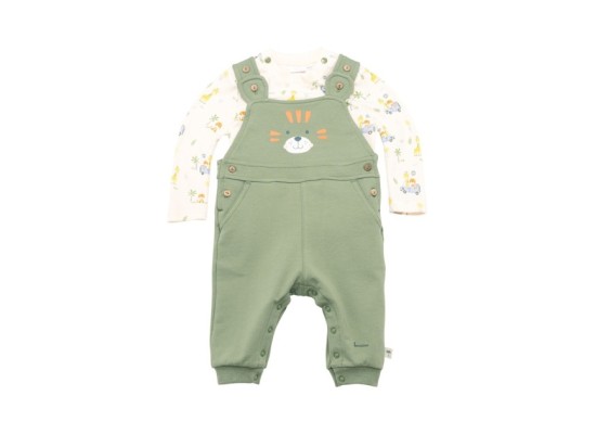 2-tlg. Set Latzhose mit Shirt Sunny Adventure