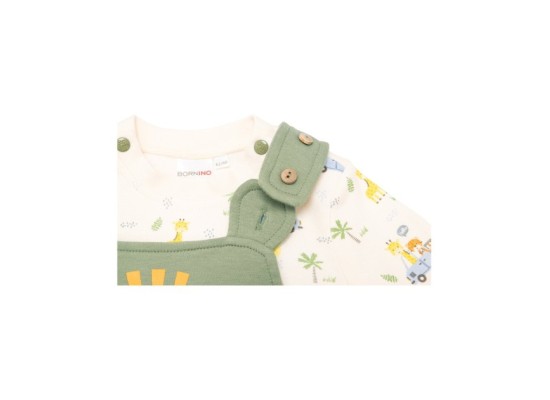 2-tlg. Set Latzhose mit Shirt Sunny Adventure