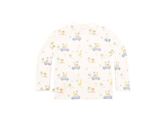 2-tlg. Set Latzhose mit Shirt Sunny Adventure