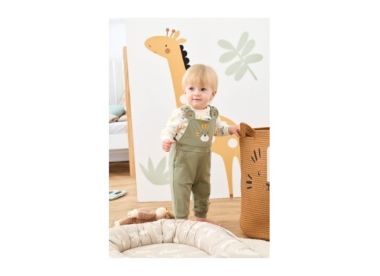 2-tlg. Set Latzhose mit Shirt Sunny Adventure