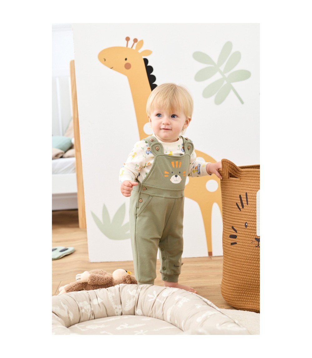 2-tlg. Set Latzhose mit Shirt Sunny Adventure