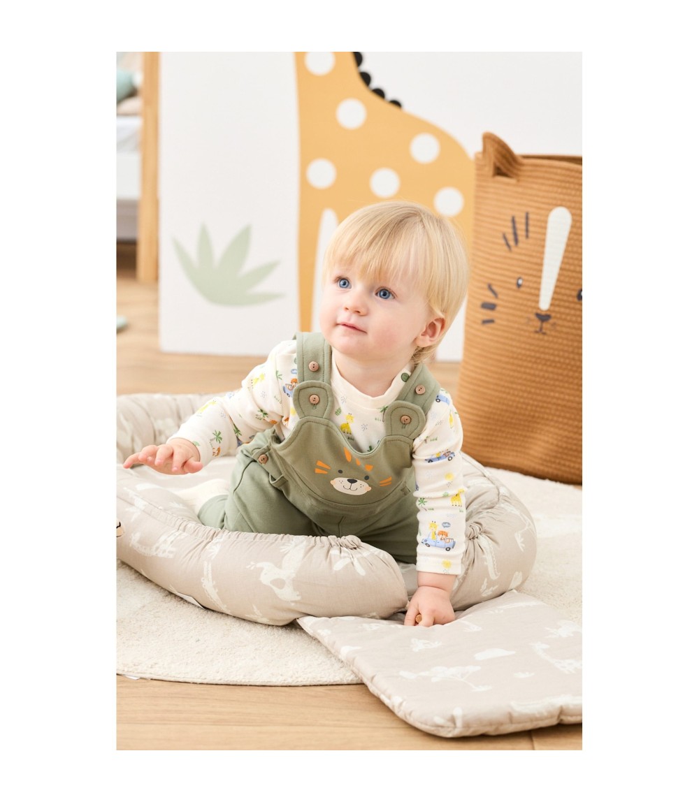 2-tlg. Set Latzhose mit Shirt Sunny Adventure